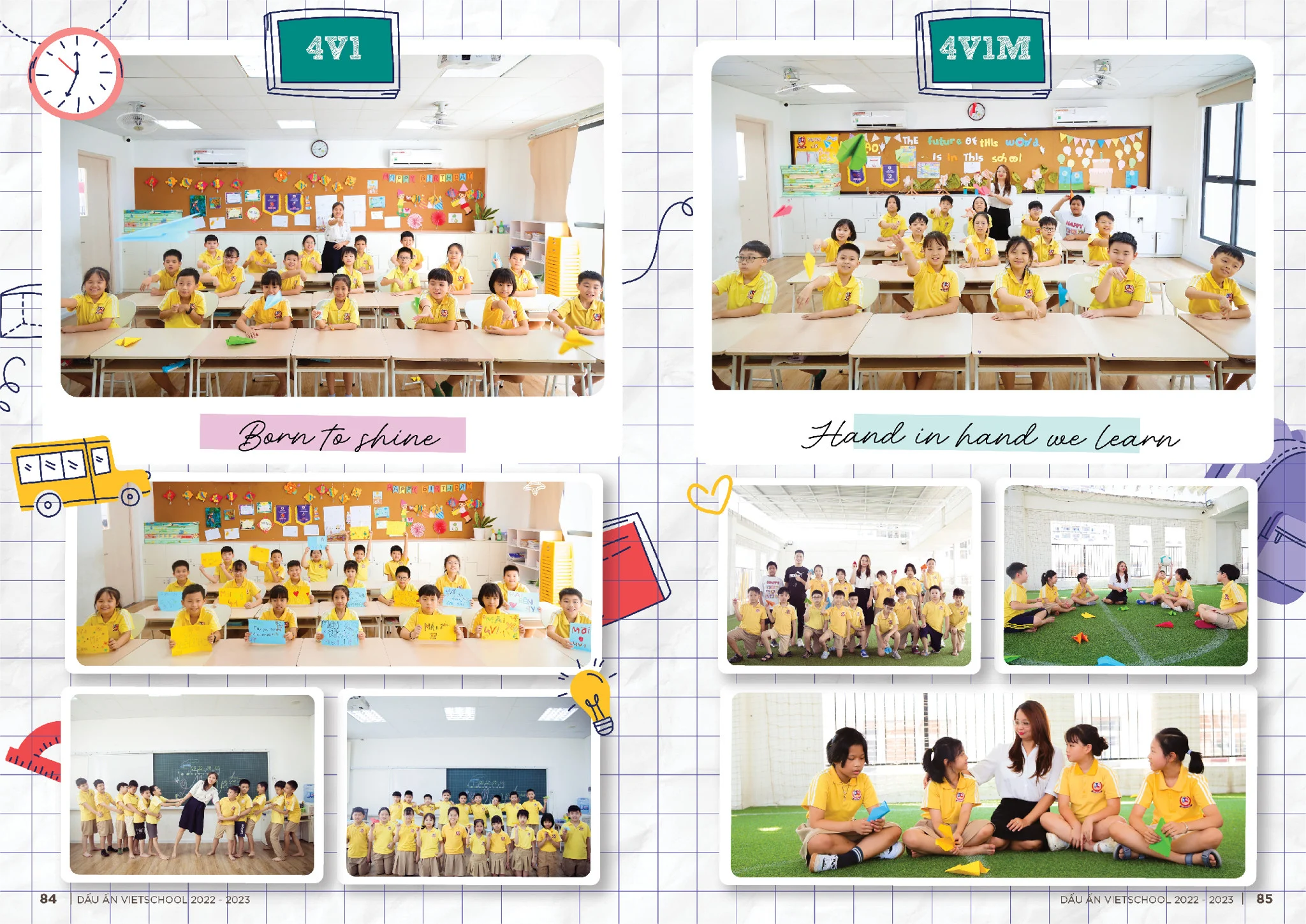 DẤU ẤN VIETSCHOOL NĂM HỌC 2022-2023