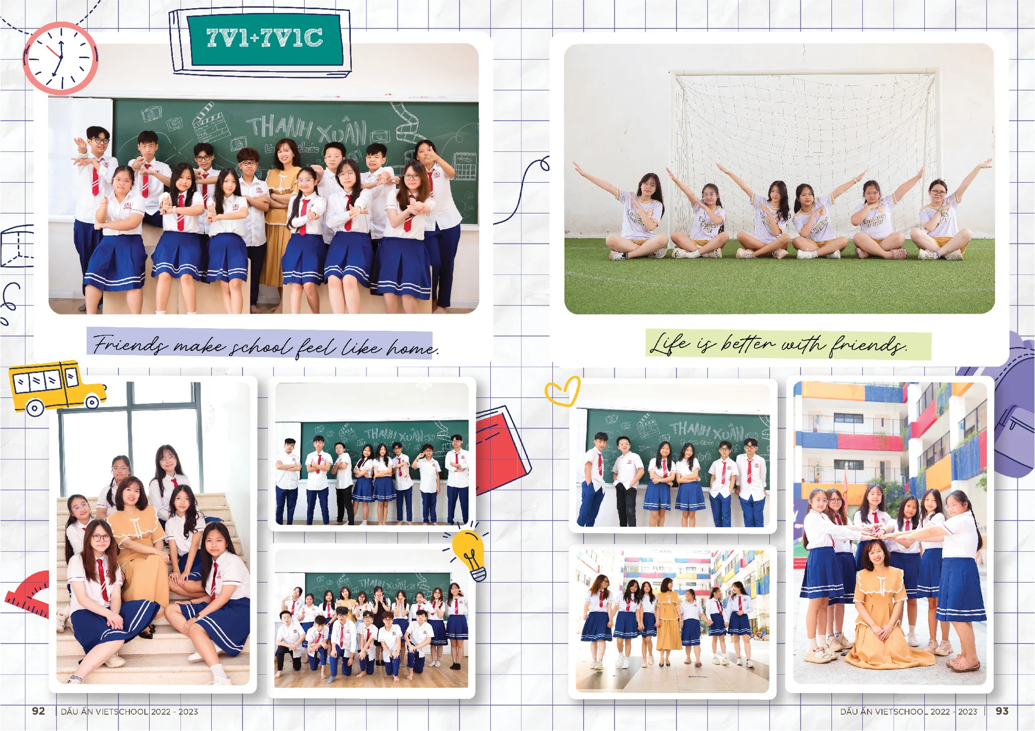 DẤU ẤN VIETSCHOOL NĂM HỌC 2022-2023