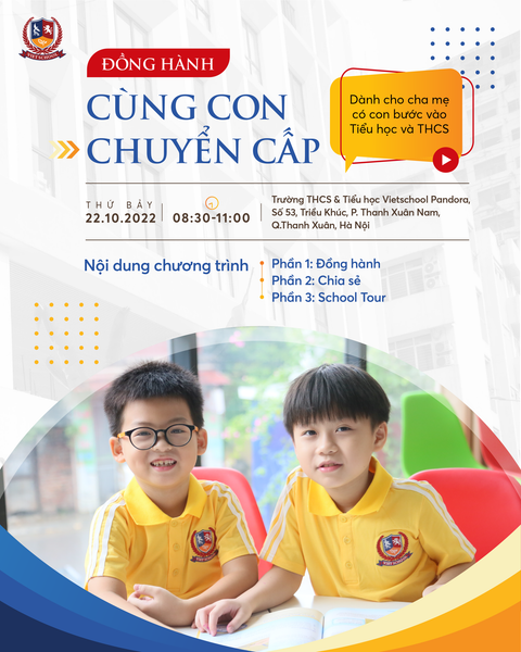 HỘI THẢO ĐỒNG HÀNH CÙNG CON CHUYỂN CẤP