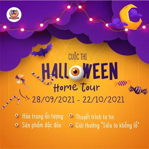 PHÁT ĐỘNG CUỘC THI "HALLOWEEN HOME TOUR 2021"