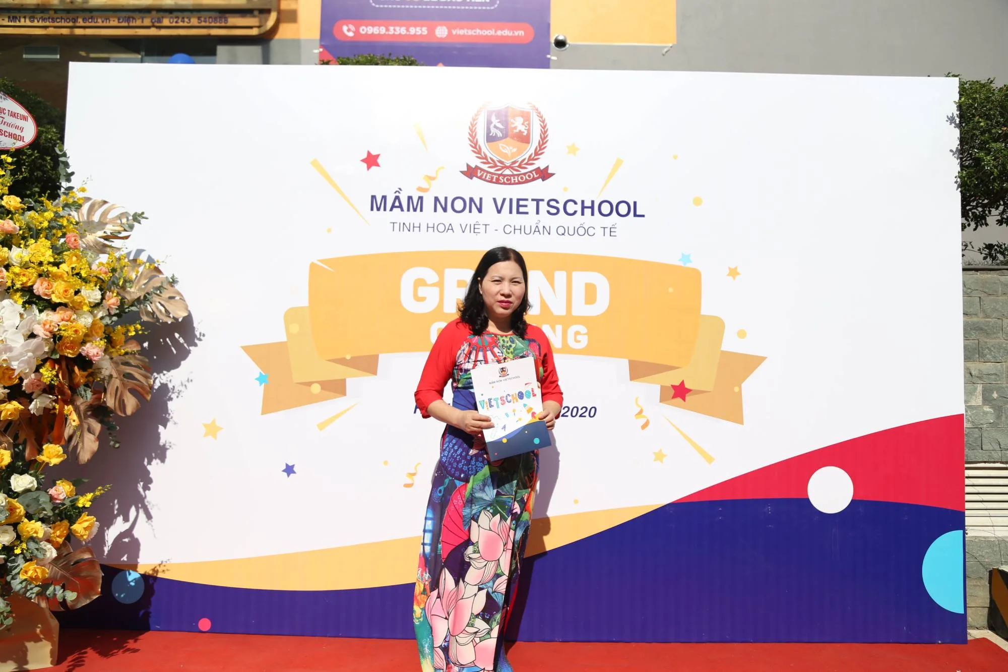 RỘN RÀNG KHAI TRƯƠNG MẦM NON VIETSCHOOL THANH BÌNH