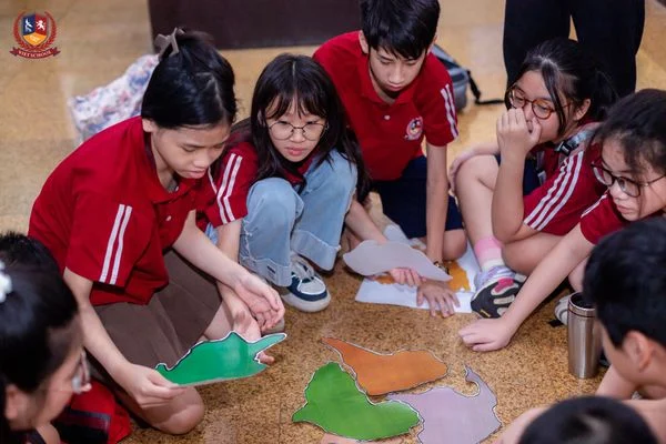 HỌC SINH KHỐI 7 HOÁ THÂN THÀNH CÁC NHÀ KHẢO CỔ HỌC ĐỂ KHÁM PHÁ VÀ GIẢI MÃ HÀNH TRÌNH TRIỆU NĂM CỦA ĐỊA CHẤT