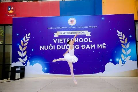 NGÀY HỘI XÉT TUYỂN HỌC BỔNG “VIETSCHOOL NUÔI DƯỠNG ĐAM MÊ” - TRẺ TỎA SÁNG VỚI NIỀM TIN VÀ ƯỚC MƠ