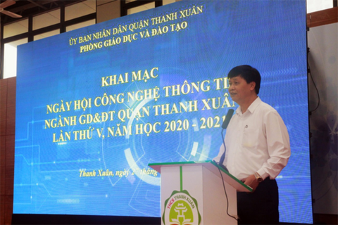 Ngày hội CNTT ngành GD&ĐT quận Thanh Xuân lần thứ V năm học 2020-2021