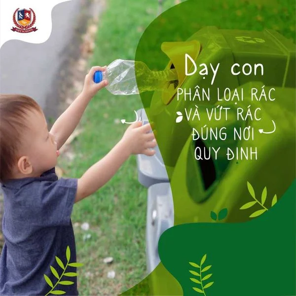 6 CÁCH DẠY TRẺ "SỐNG XANH" TRONG CHÍNH NGÔI NHÀ CỦA MÌNH