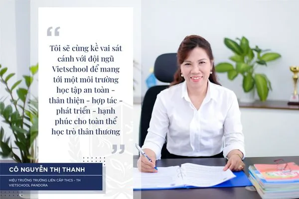 Vietschool Pandora sẵn sàng cho năm học mới