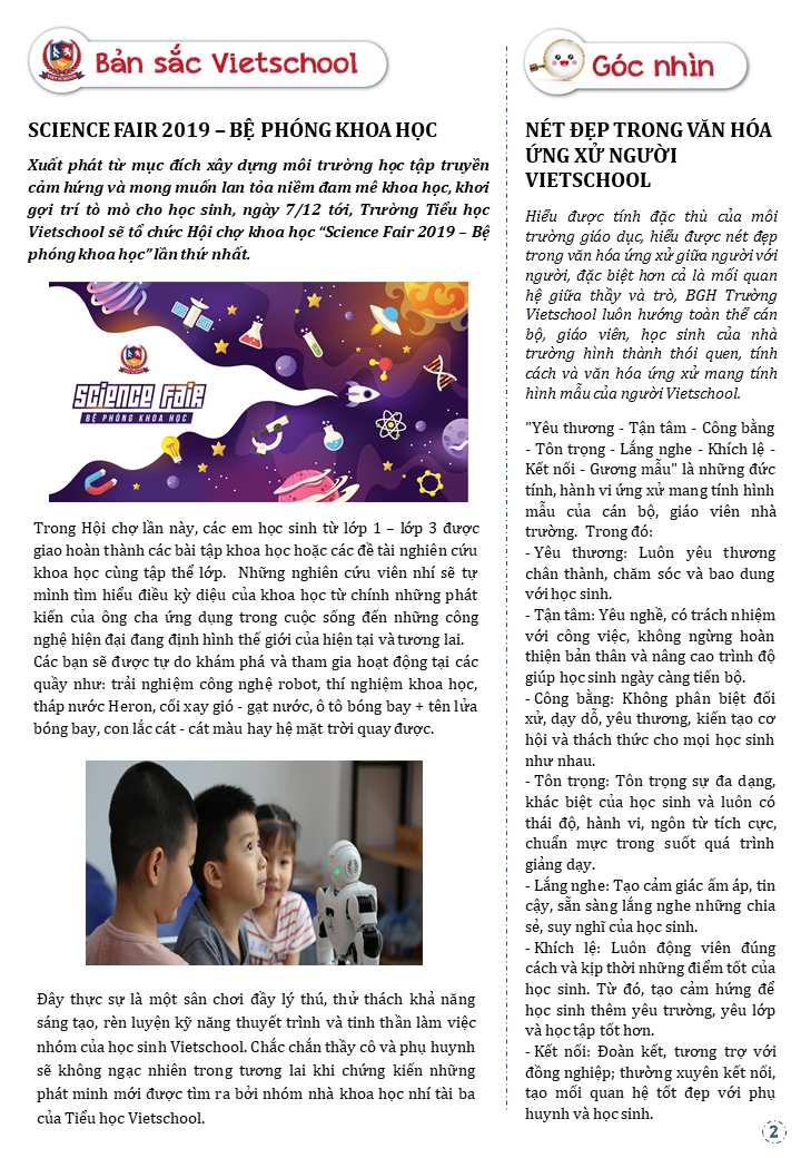 Vietschool News – Số 20