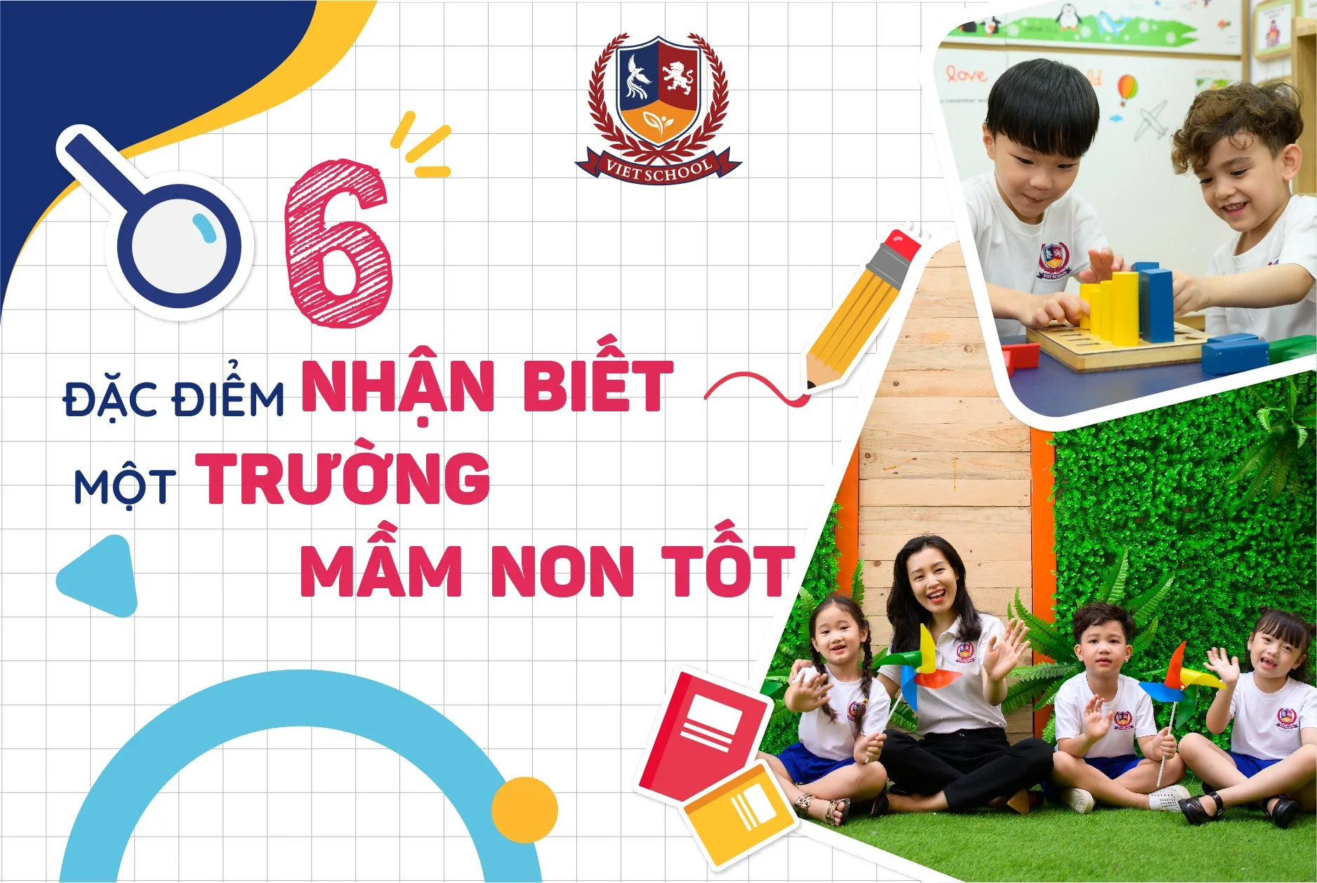 trường mầm non tốt
