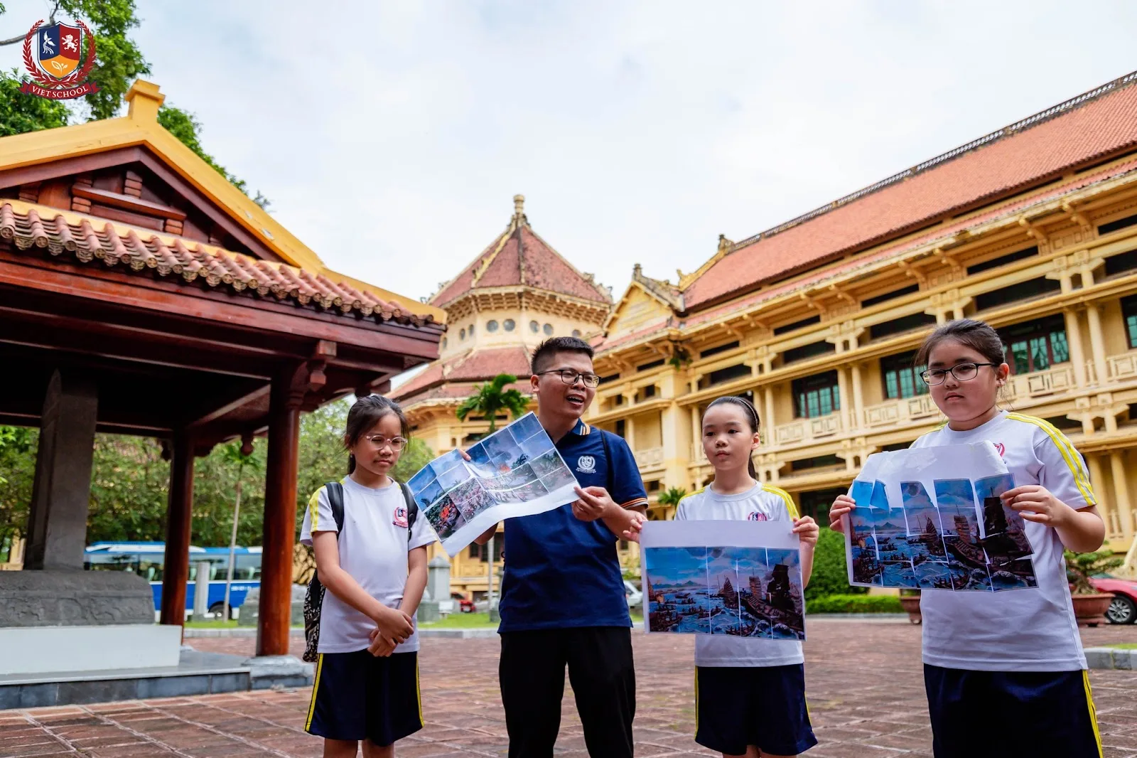 HỌC SINH KHỐI 4 TRẢI NGHIỆM LÀM “NHÀ SỬ HỌC NHÍ” TẠI BẢO TÀNG LỊCH SỬ QUỐC GIA