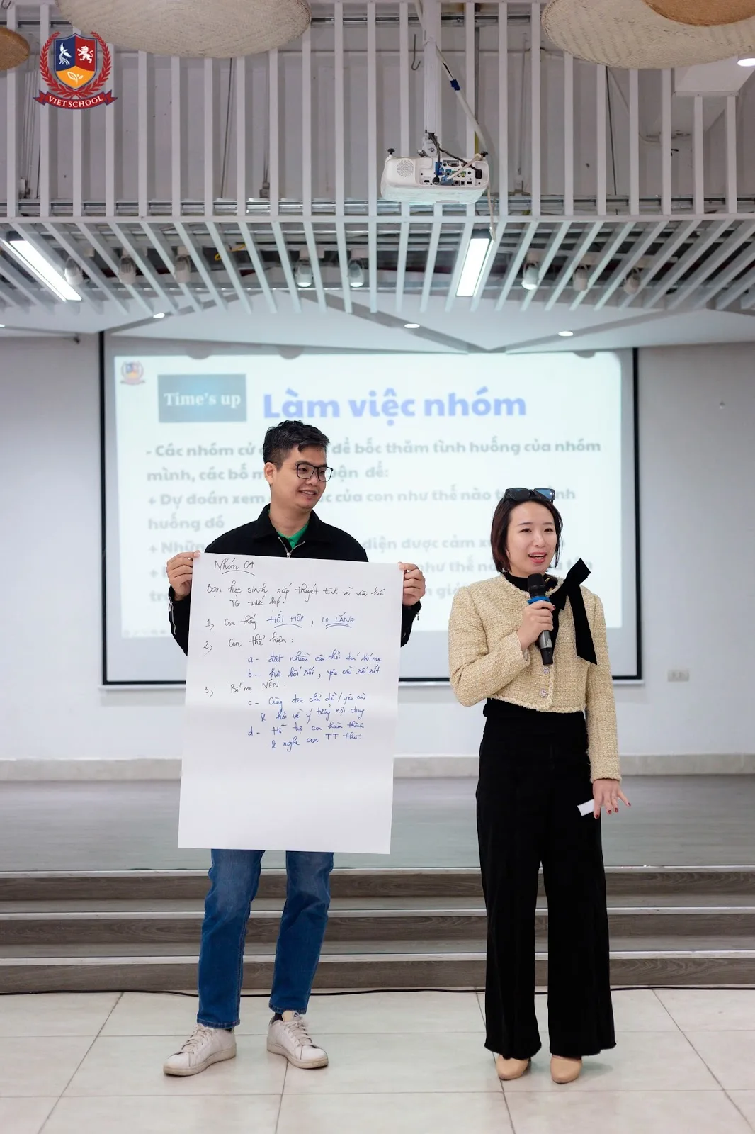 “HỌP PHỤ HUYNH” VUI VÀ CHẤT LƯỢNG NHƯ Ở VIETSCHOOL
