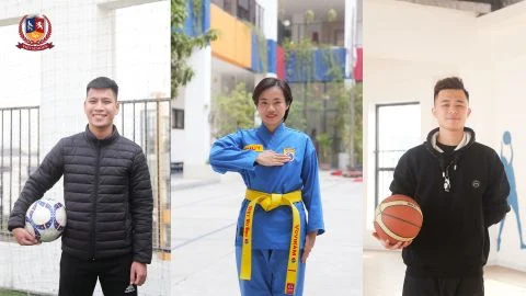 ĐỘI NGŨ GIÁO VIÊN THỂ CHẤT - NHỮNG "SIÊU ANH HÙNG" TRONG LÒNG MỖI HỌC SINH VIETSCHOOL