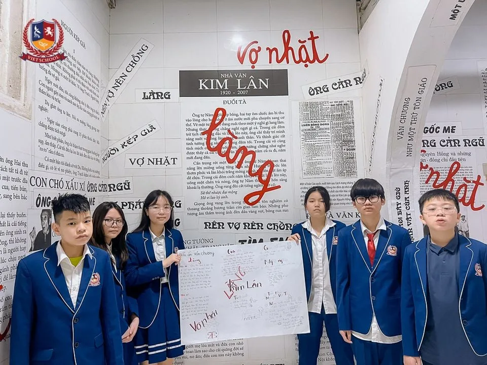 VIETSCHOOL VÀ SỨ MỆNH ĐÀO TẠO CÔNG DÂN TOÀN CẦU MANG BẢN SẮC VIỆT NAM Vietschoolers trải nghiệm tại Việt Phủ Thành Chương