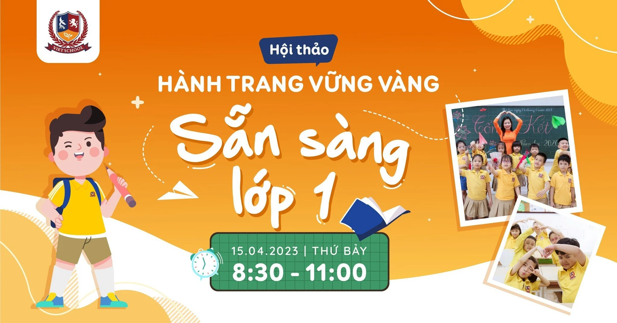 HỘI THẢO: HÀNH TRANG VỮNG VÀNG - SẴN SÀNG LỚP 1