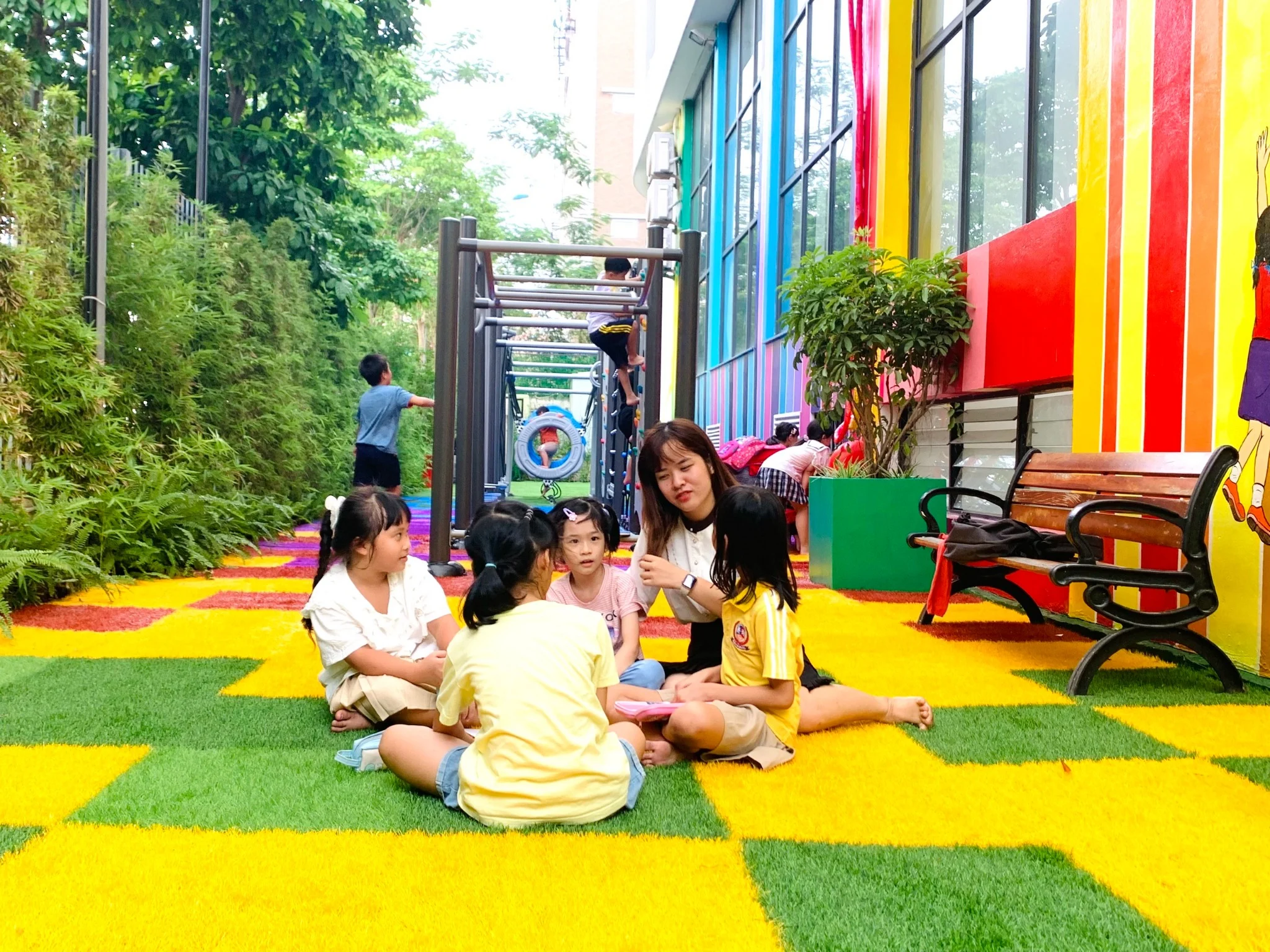 khu vui chơi ngoài trời