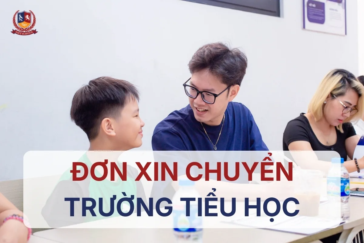 gợi ý mẫu đơn chuyển trường tiểu học mới nhất