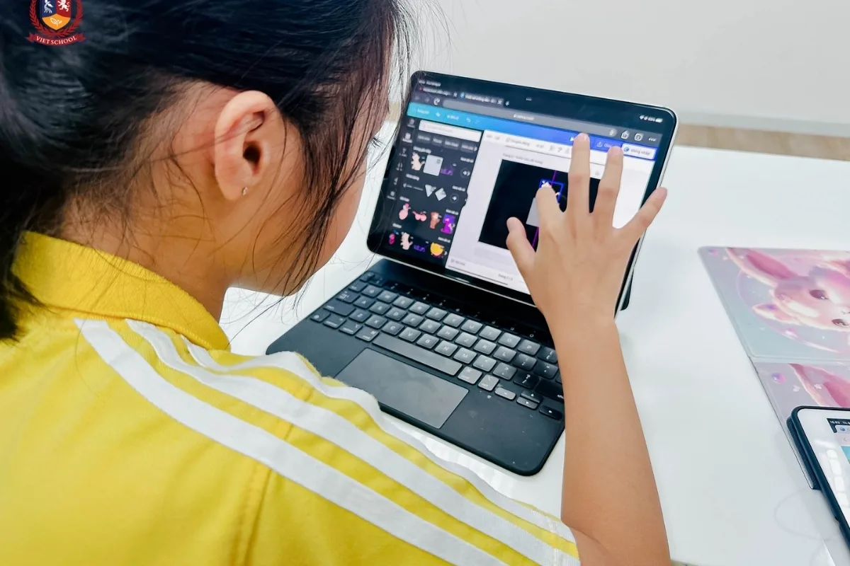 Giáo dục STEAM giúp học sinh tiếp cận và làm quen với công nghệ