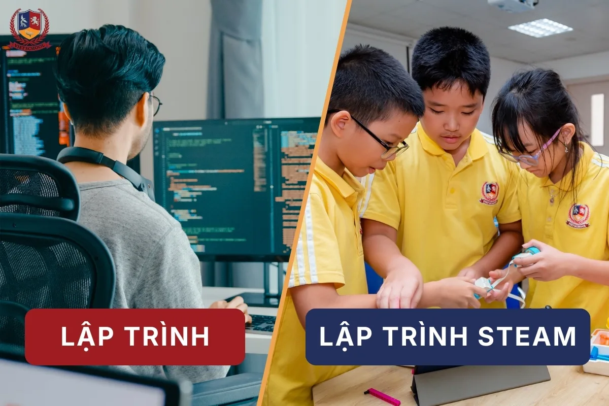 Sự khác biệt giữa lập trình STEAM và lập trình