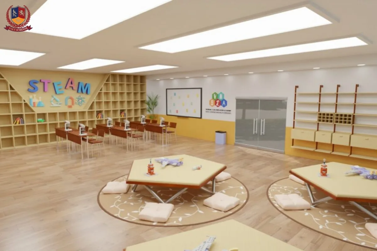 STEAM Lab là một không gian được xây dựng nhằm phục vụ cho giáo dục STEAM