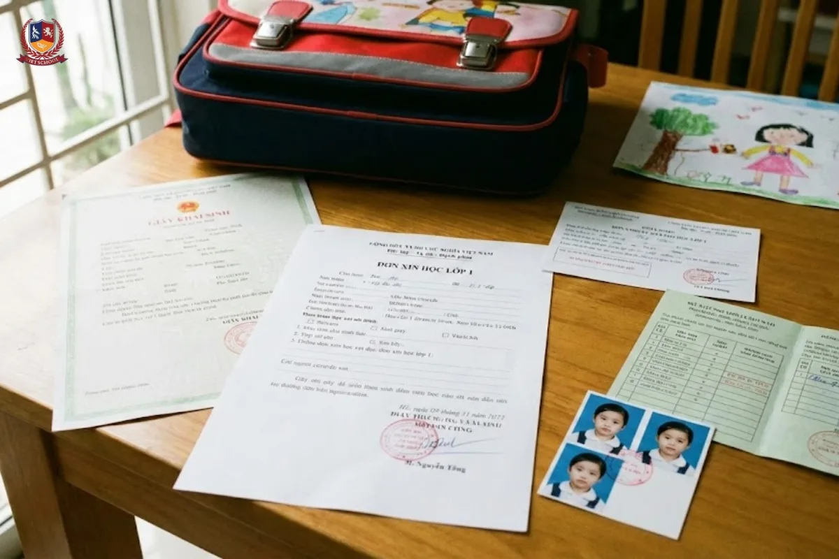 các thành phần hồ sơ tuyển sinh lớp 1