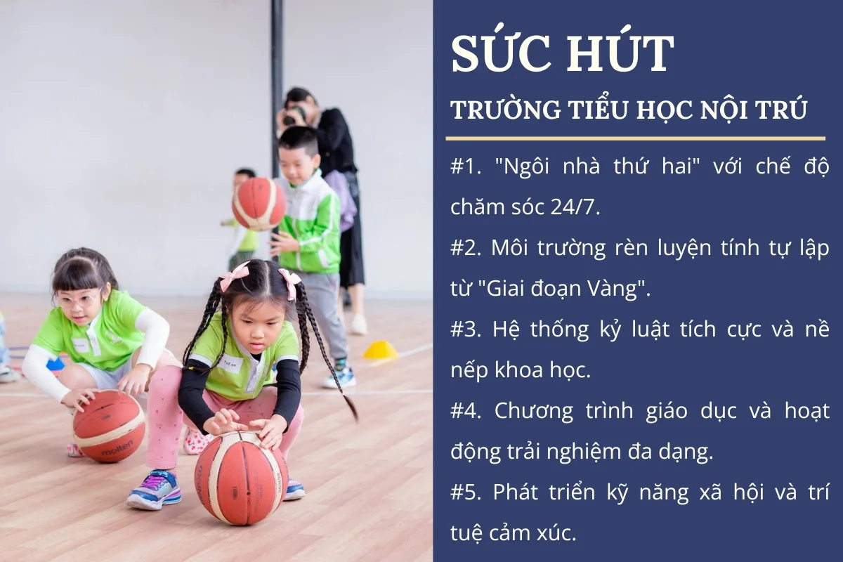 Sức hút của trường tiểu học nội trú