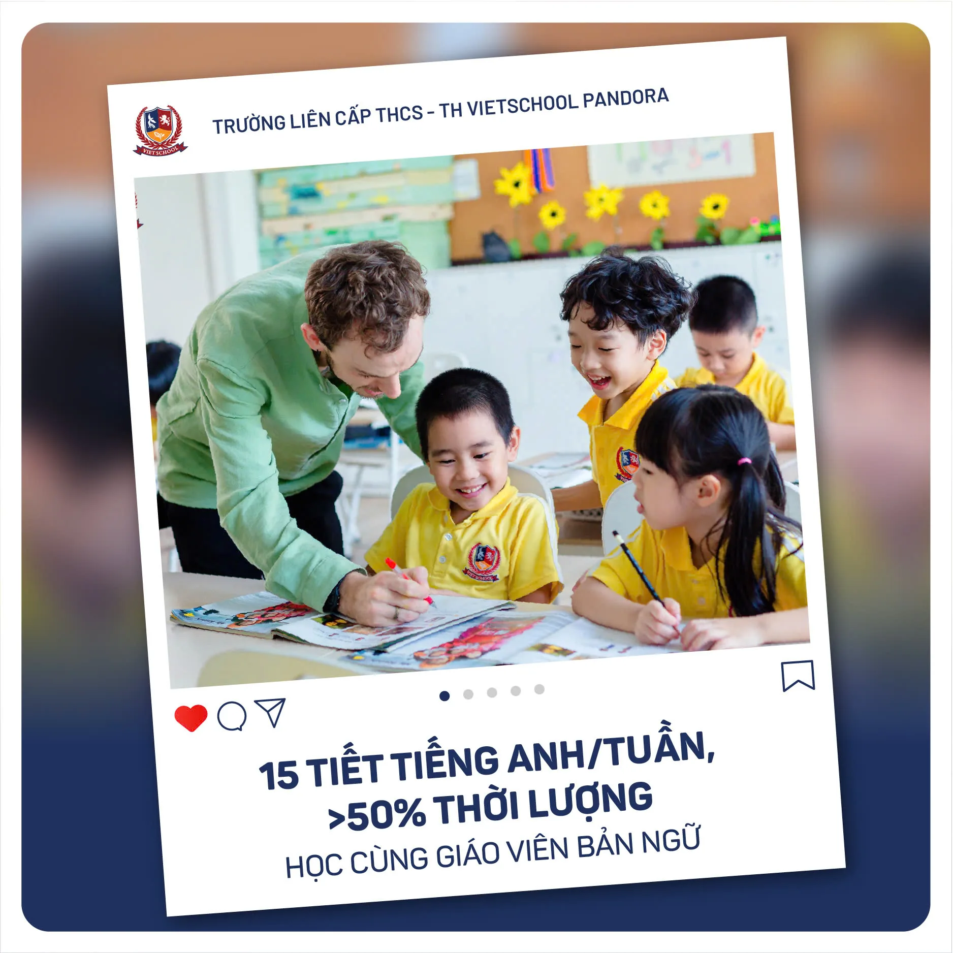 chương trình Tiếng Anh Vietschool