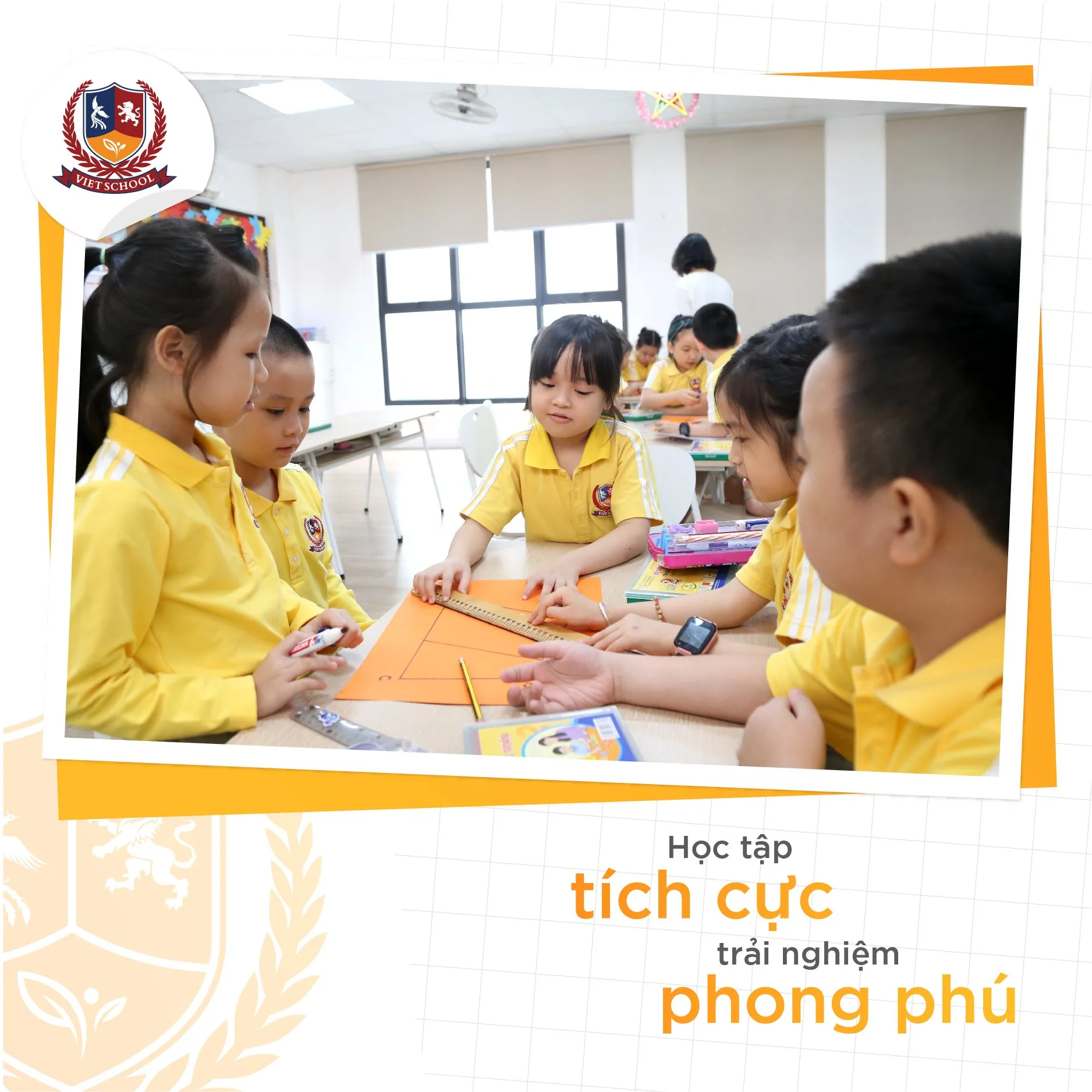 Vietschool môi trường học tập tích cực