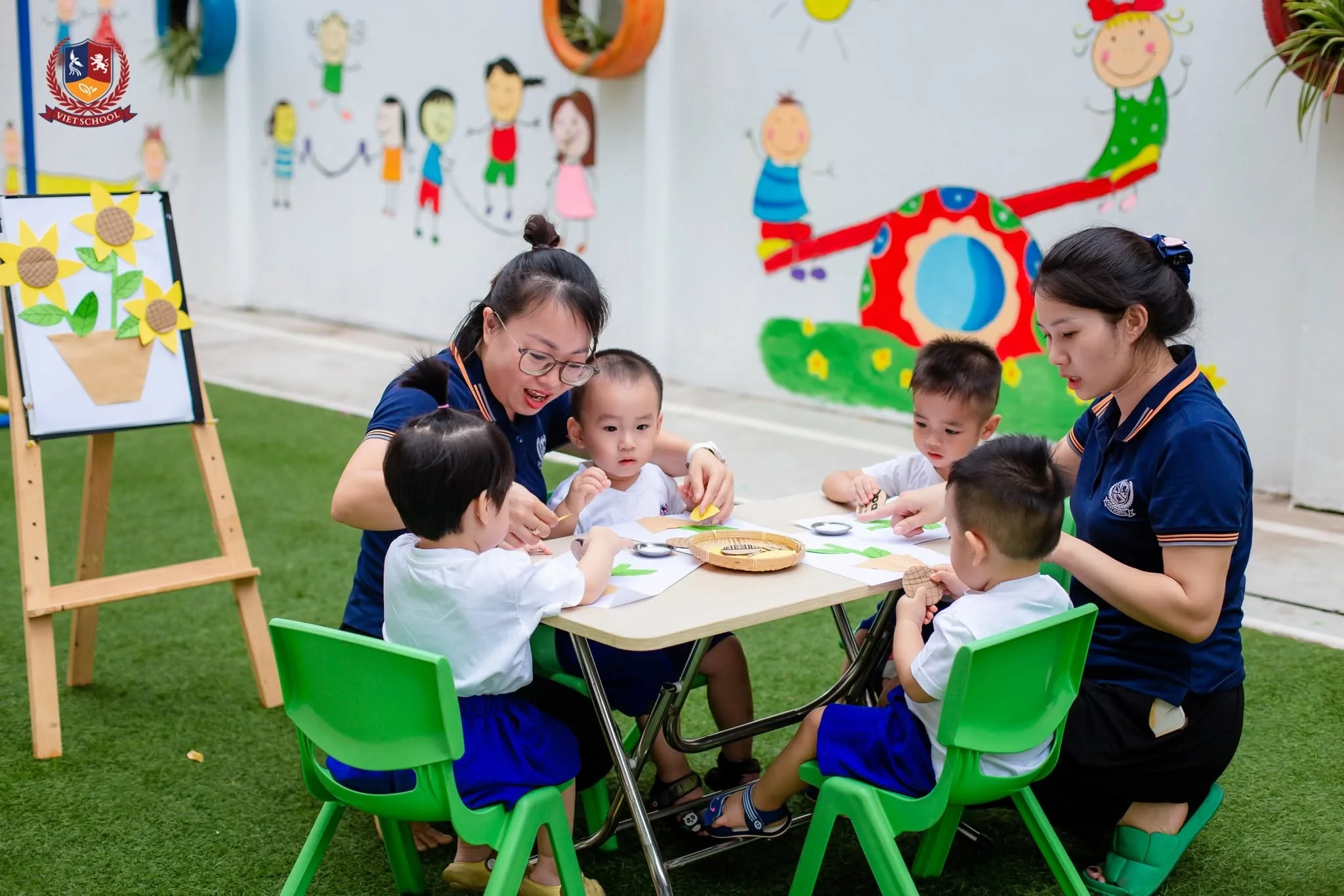 Mục tiêu và chương trình giáo dục của trường mầm non