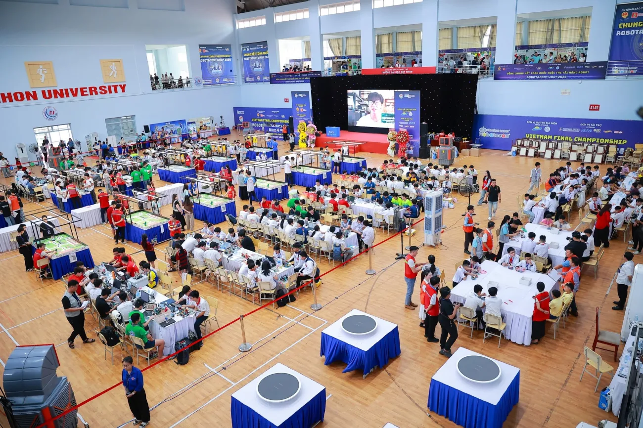 CHUNG KẾT QUỐC GIA ROBOTACON WRO 2026: VIETSCHOOLERS GHI DẤU ẤN BẰNG BẢN LĨNH VÀ KIÊN TRÌ