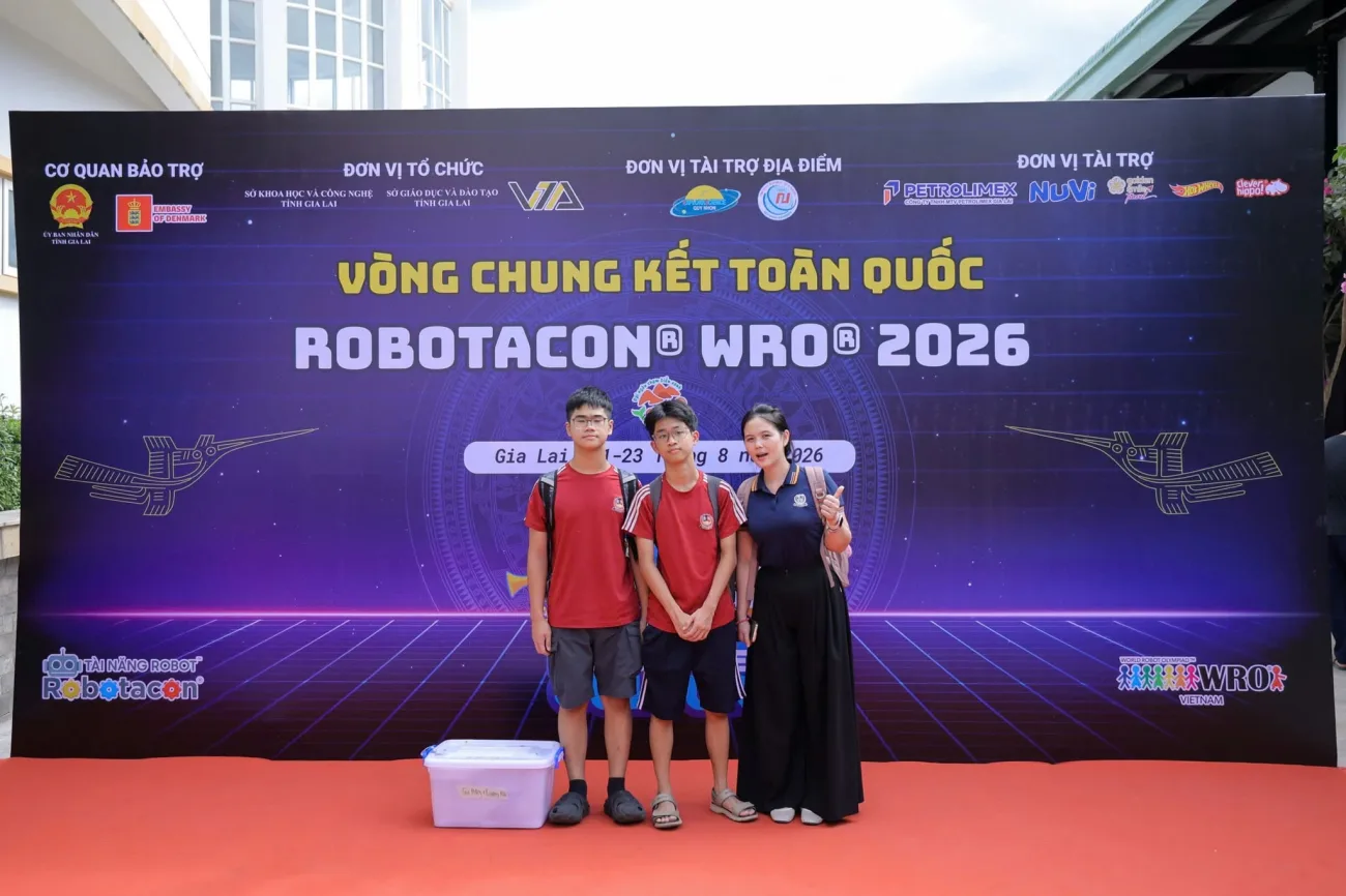 CHUNG KẾT QUỐC GIA ROBOTACON WRO 2026: VIETSCHOOLERS GHI DẤU ẤN BẰNG BẢN LĨNH VÀ KIÊN TRÌ