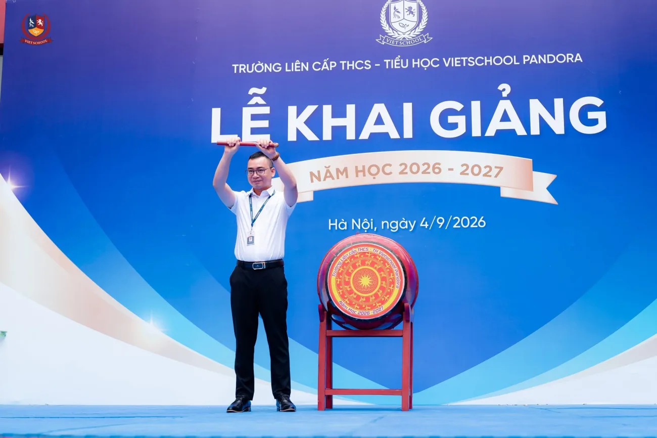 KHAI GIẢNG NĂM HỌC 2026-2027: SẴN SÀNG CHO HÀNH TRÌNH “KIẾN TẠO VÀ BỨT PHÁ”